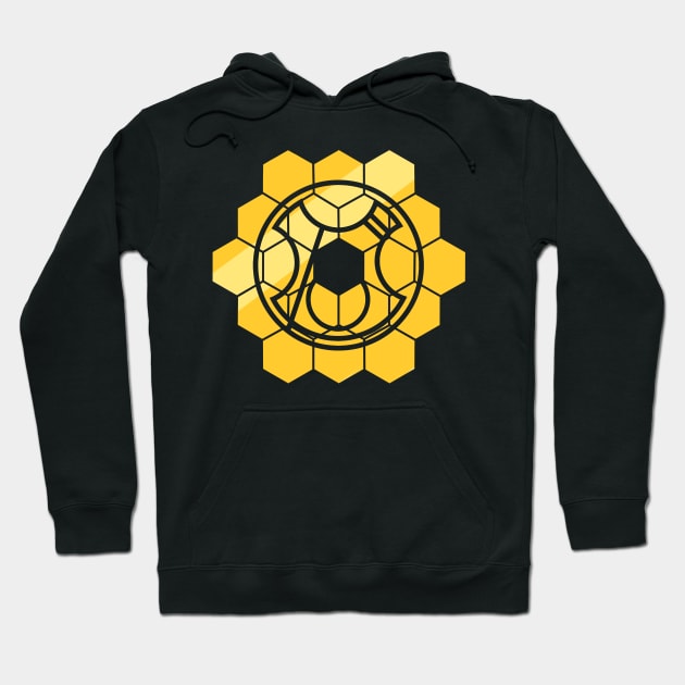 James Webb Gallifreyan Hoodie by Circulartz